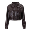 Vrouwen - Retro leren jack