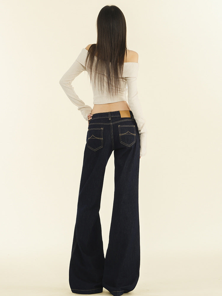 Vrouwen - Dark baggy jeans