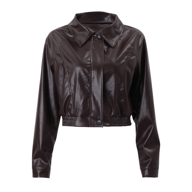 Vrouwen - Retro leren jack